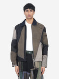 Vintage Military Canvas Double Zip Jacket