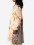 19th Century Chinese Panel Duster Coat