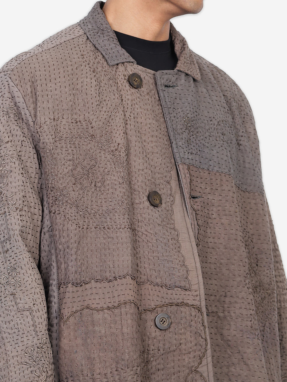 Venetian Backed Lace Duster Coat