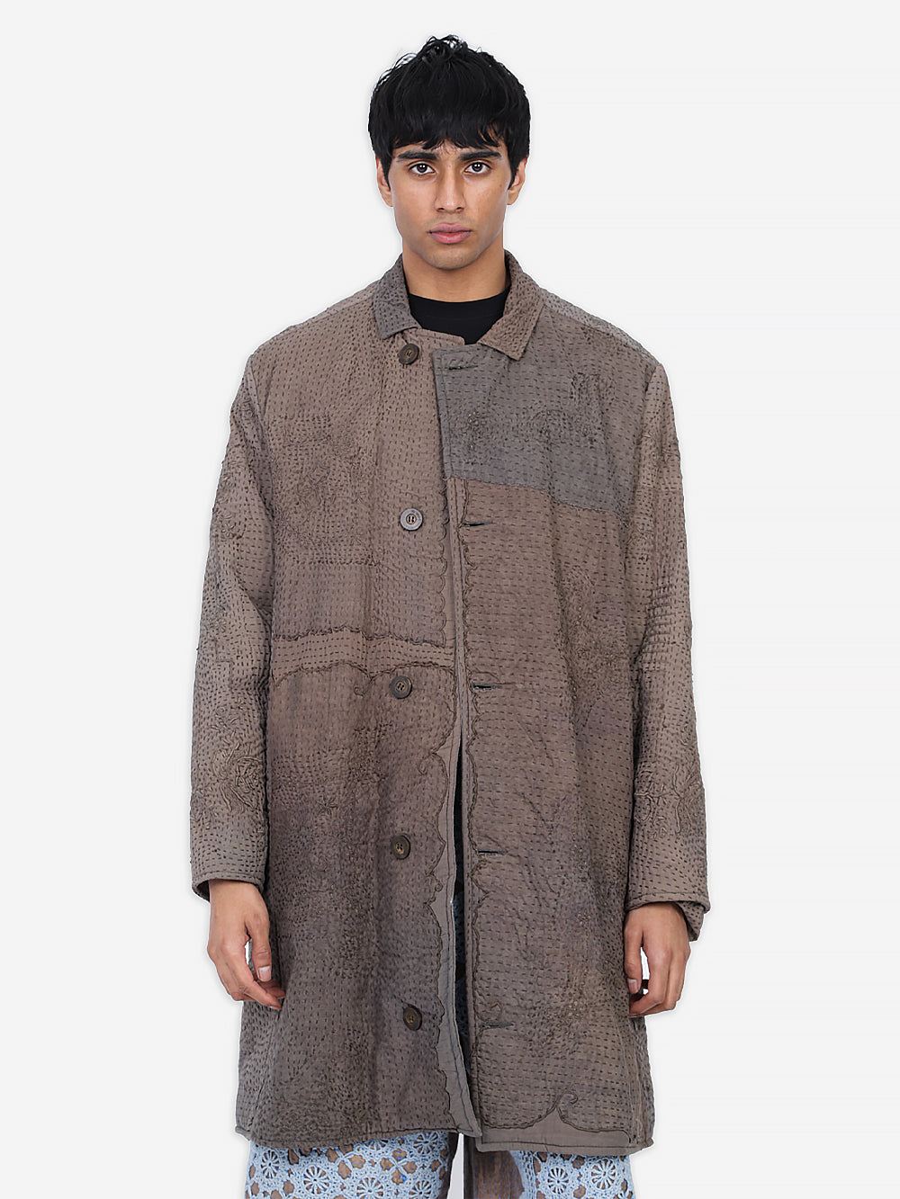 Venetian Backed Lace Duster Coat