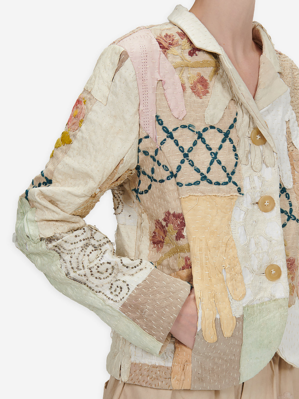 19th Century Opera Gloves Rawan Jacket