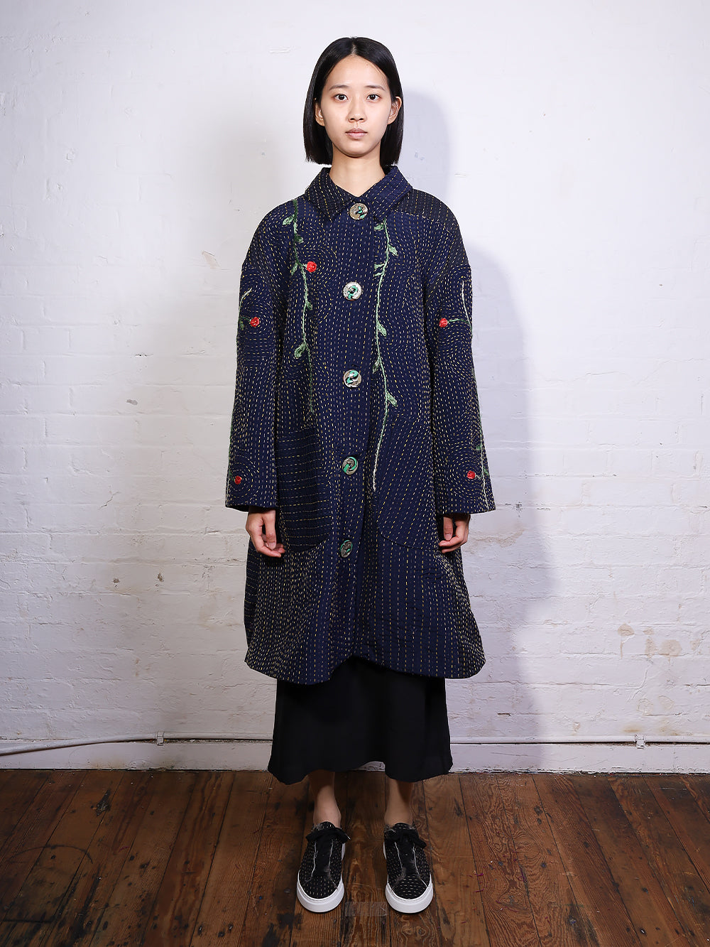 1920s Silk Kimono Wadded Georgina Coat