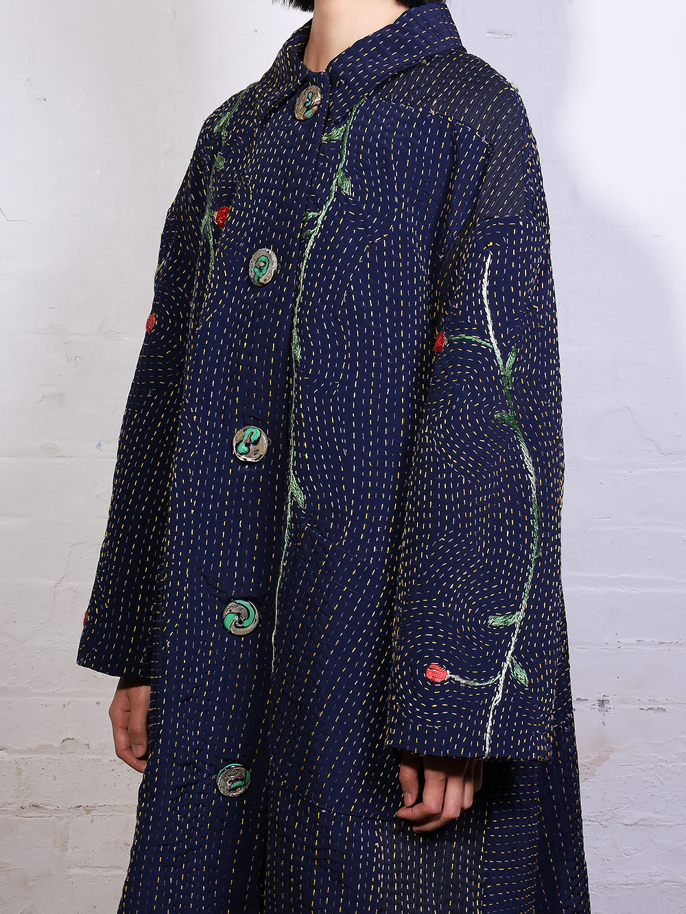 1920s Silk Kimono Wadded Georgina Coat
