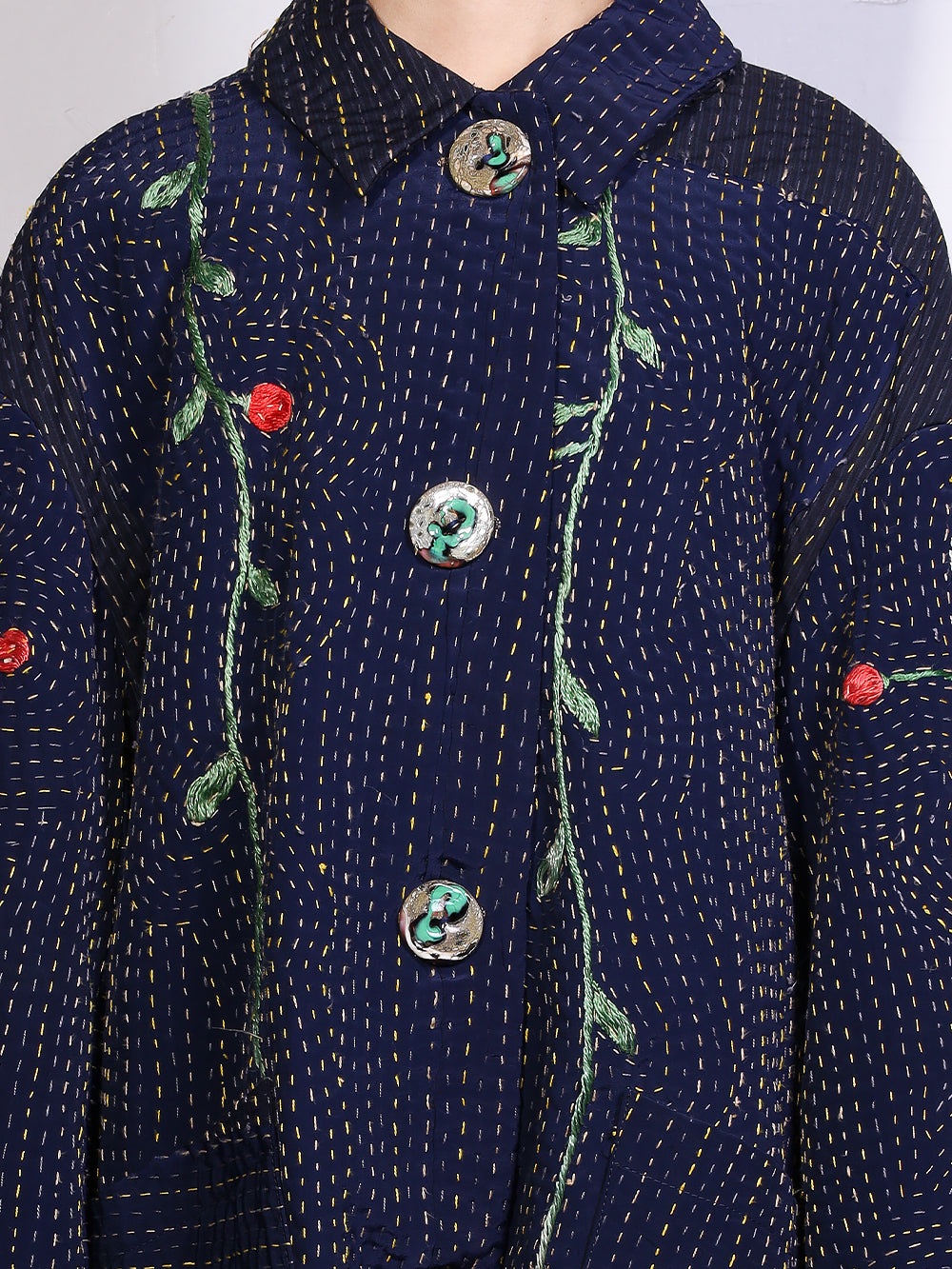 1920s Silk Kimono Wadded Georgina Coat