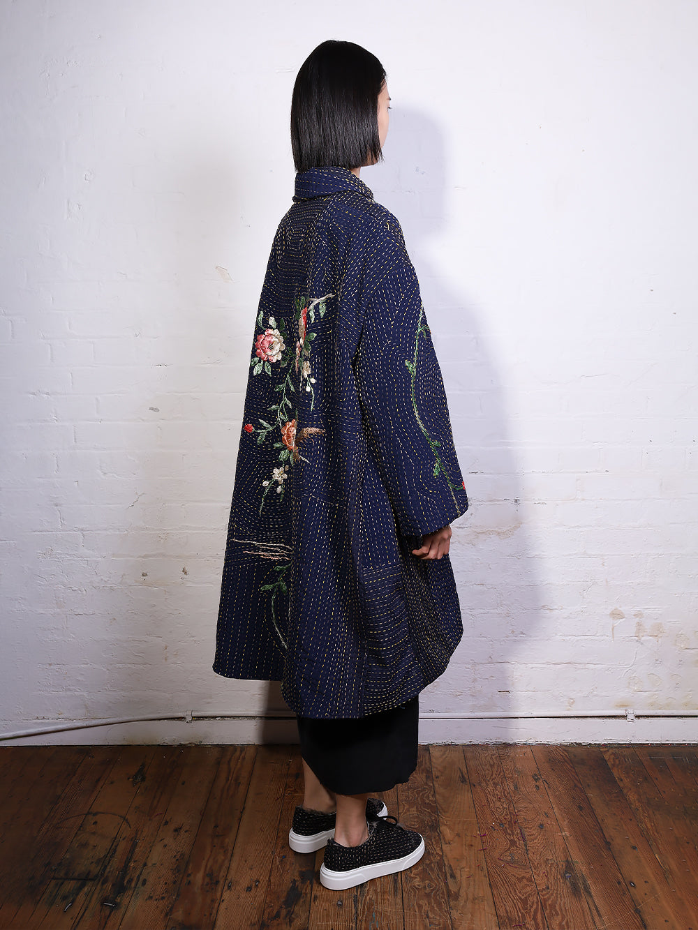 1920s Silk Kimono Wadded Georgina Coat