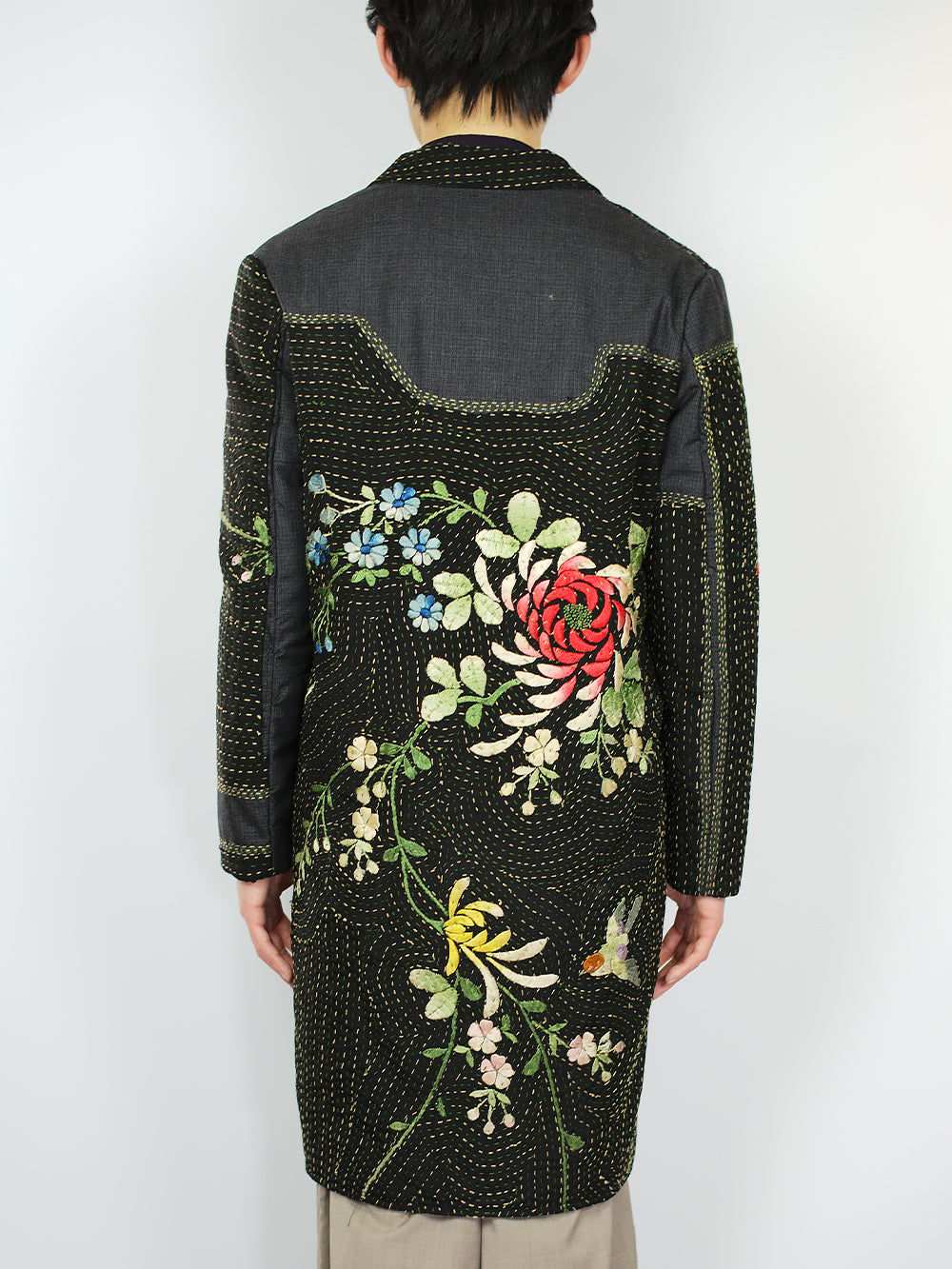 1920s Silk Kimono Gil Coat