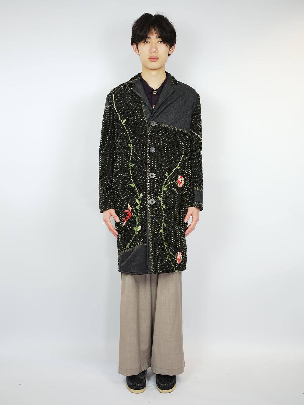 1920s Silk Kimono Gil Coat