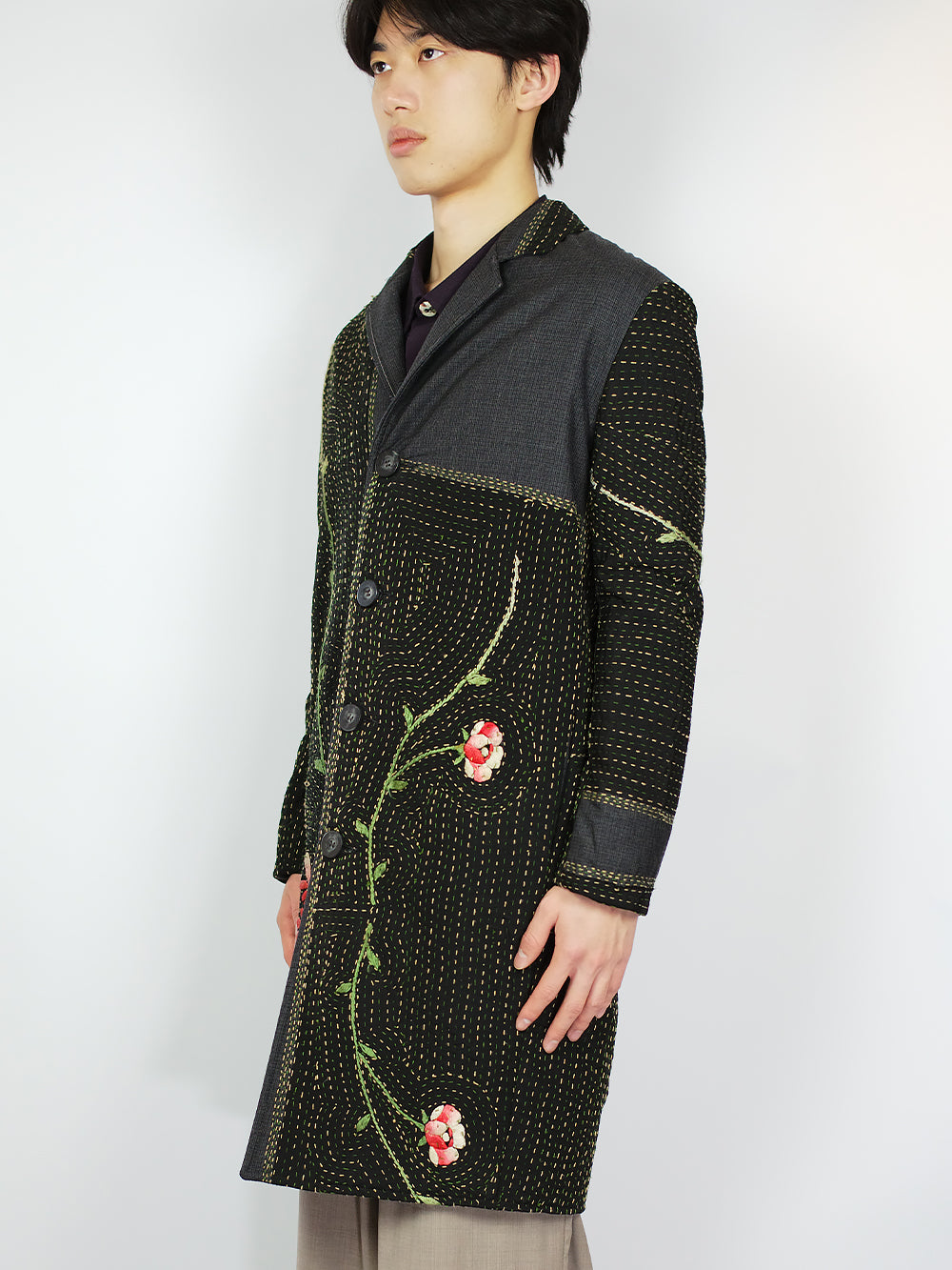 1920s Silk Kimono Gil Coat