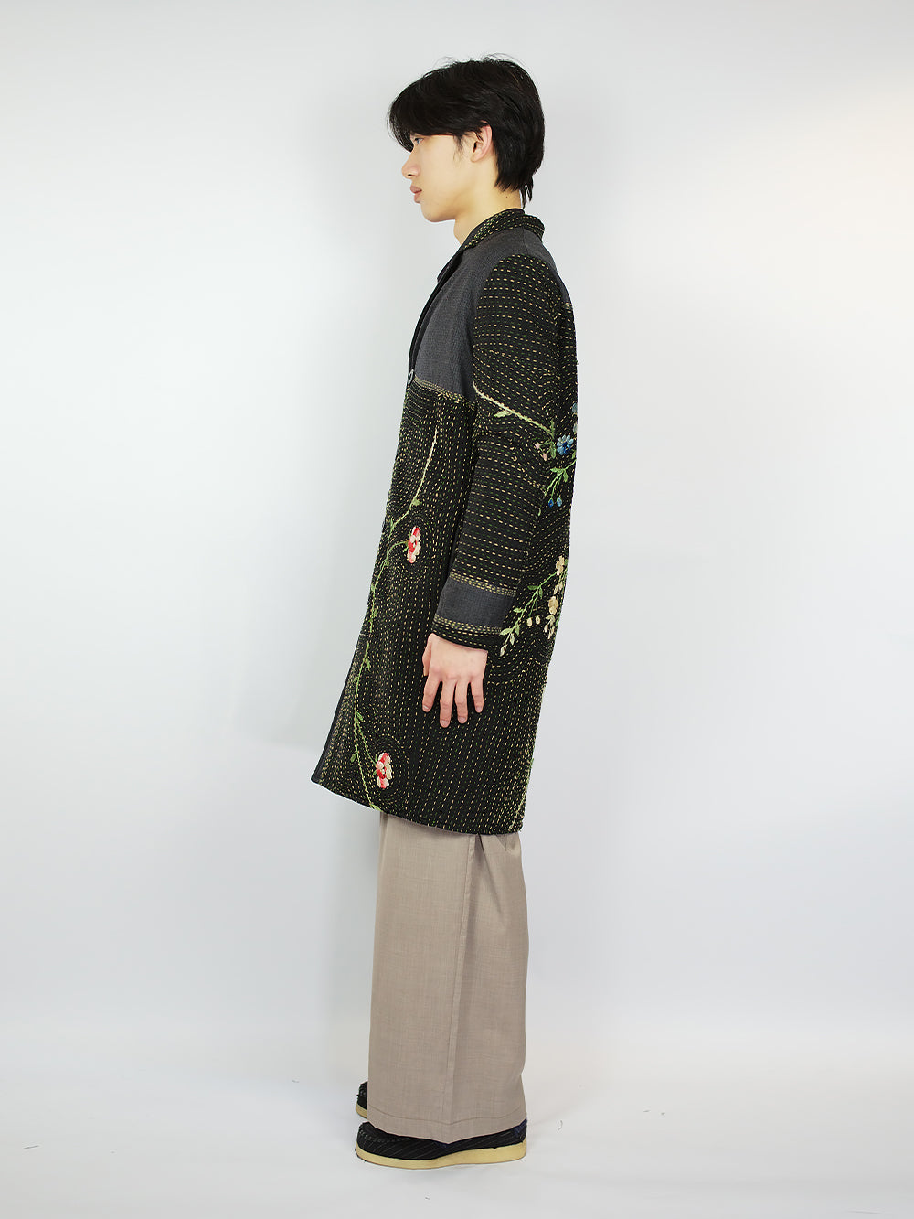 1920s Silk Kimono Gil Coat