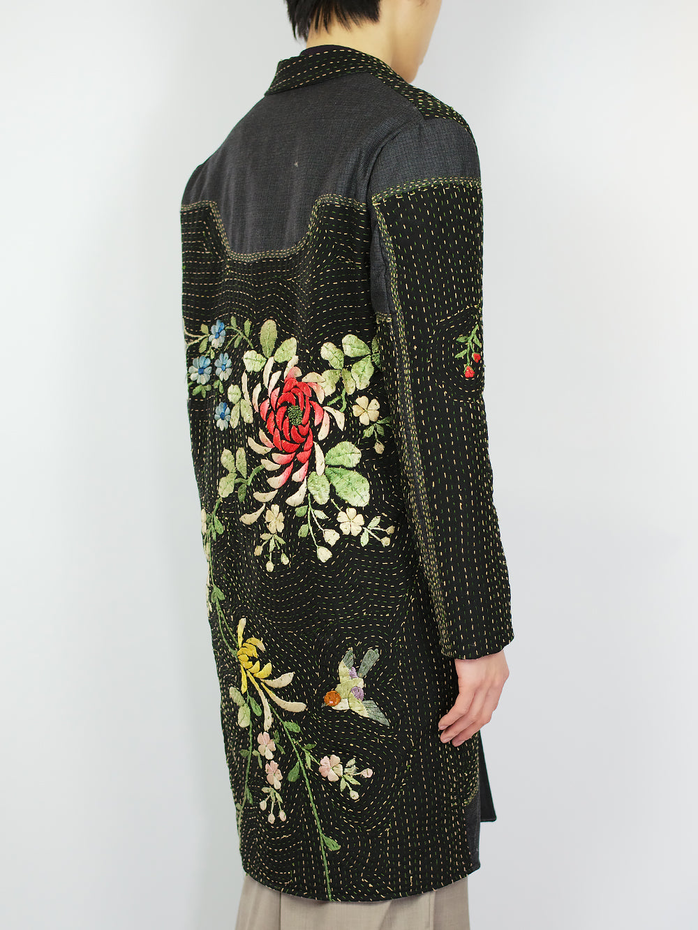 1920s Silk Kimono Gil Coat