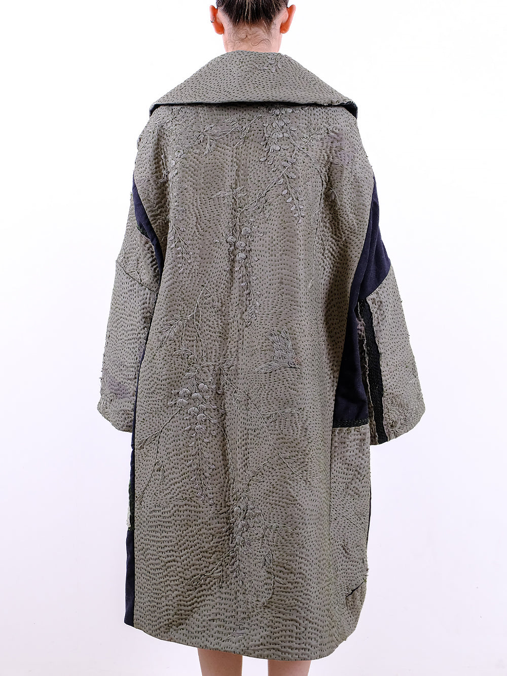 1920s Silk Kimono Wadded Inga Coat