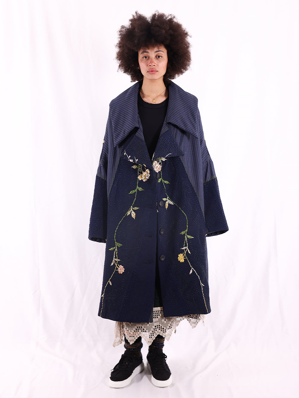 19th Century Japanese Kimono Inga Coat