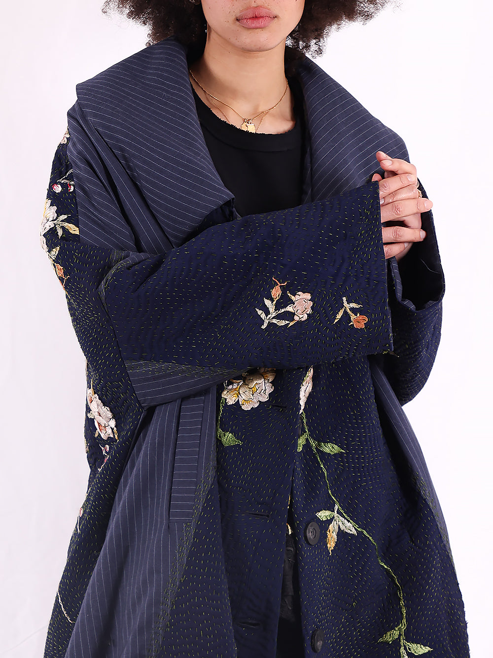 19th Century Japanese Kimono Inga Coat