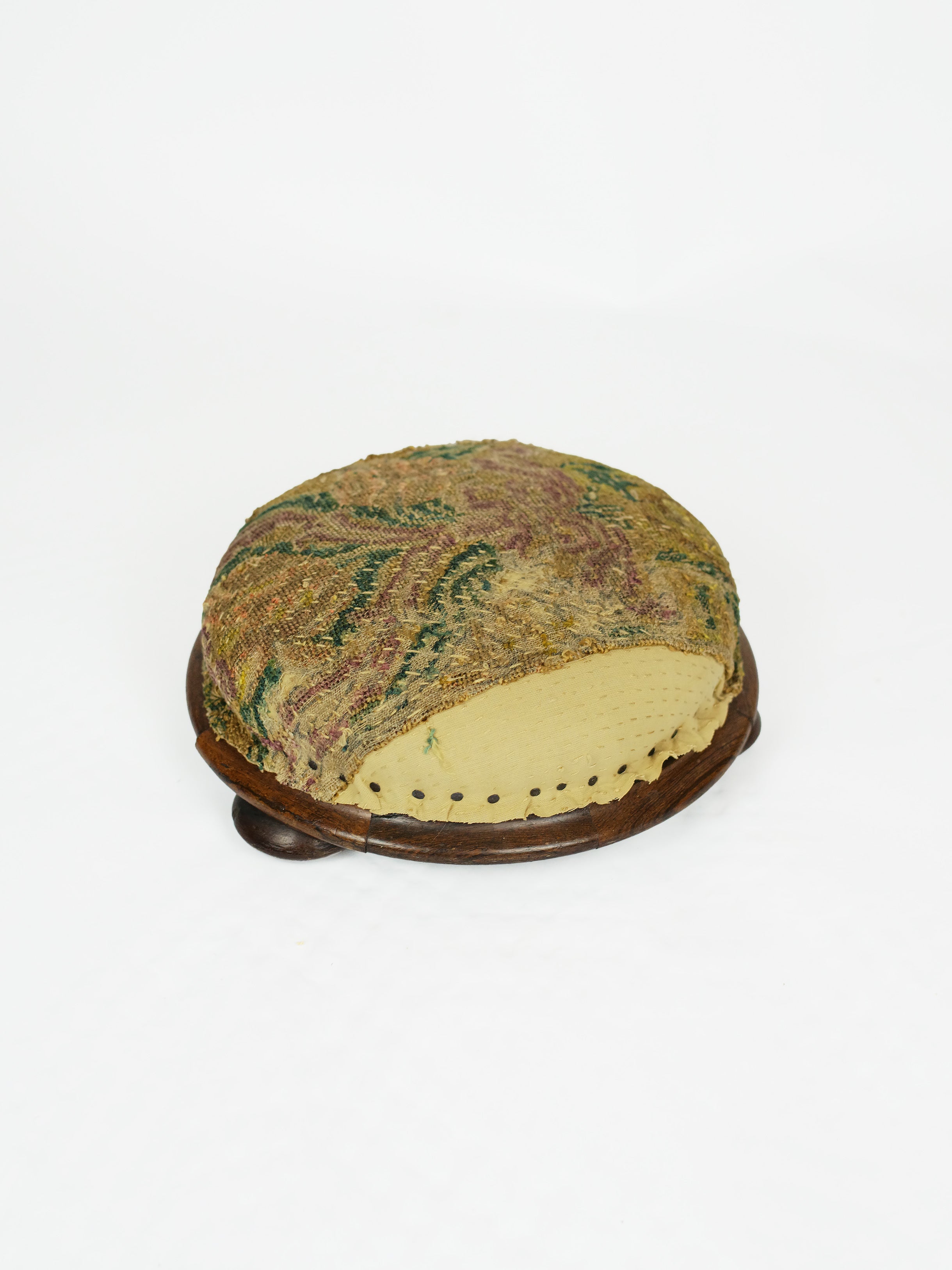 アンティーク雑貨 Lovely Footstool. Amazon.com: JHFSDFHKV Round Tufted Velvet Ottoman,Luxurious