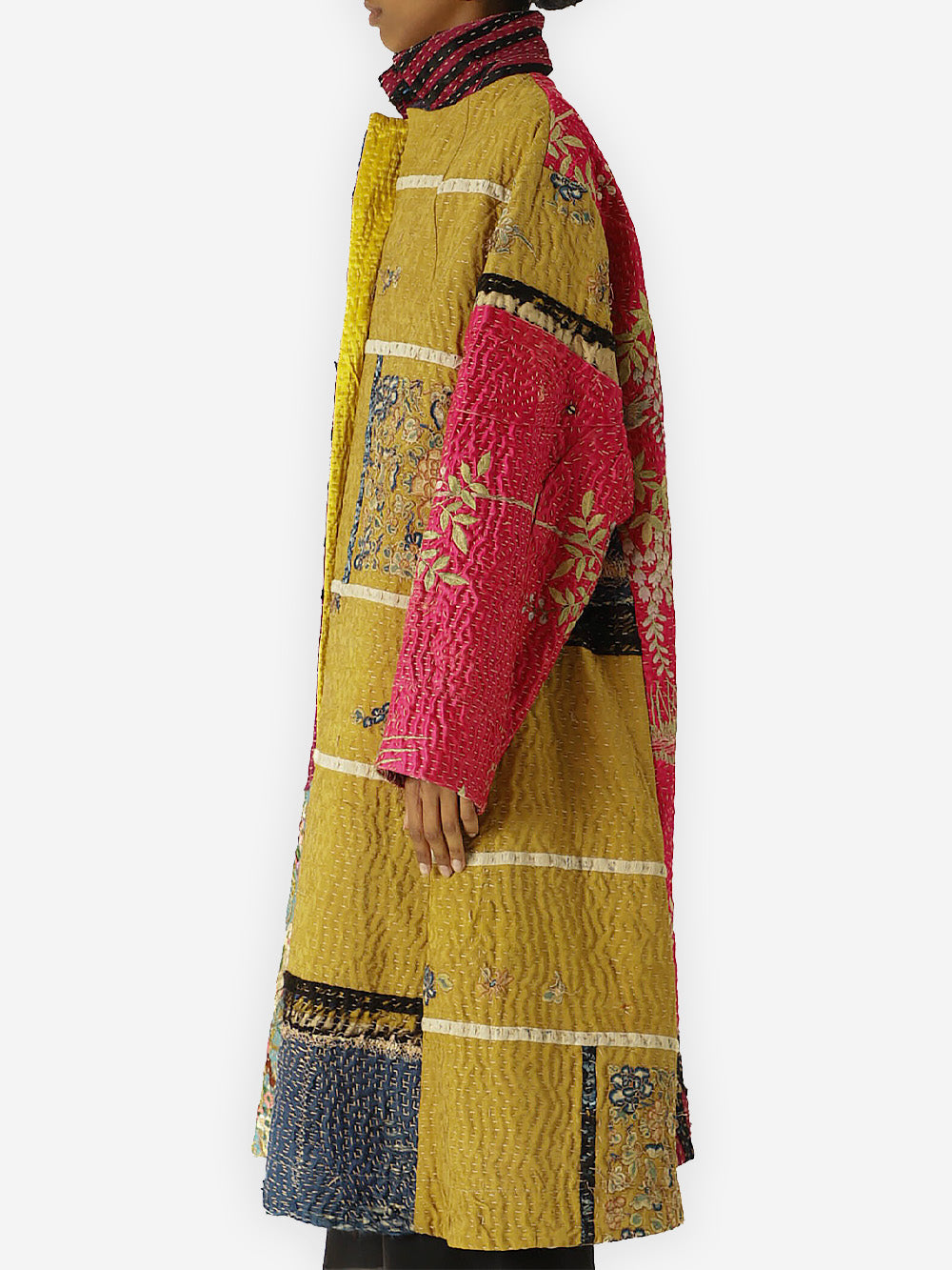 19th Century Chinese Silk Georgina Coat