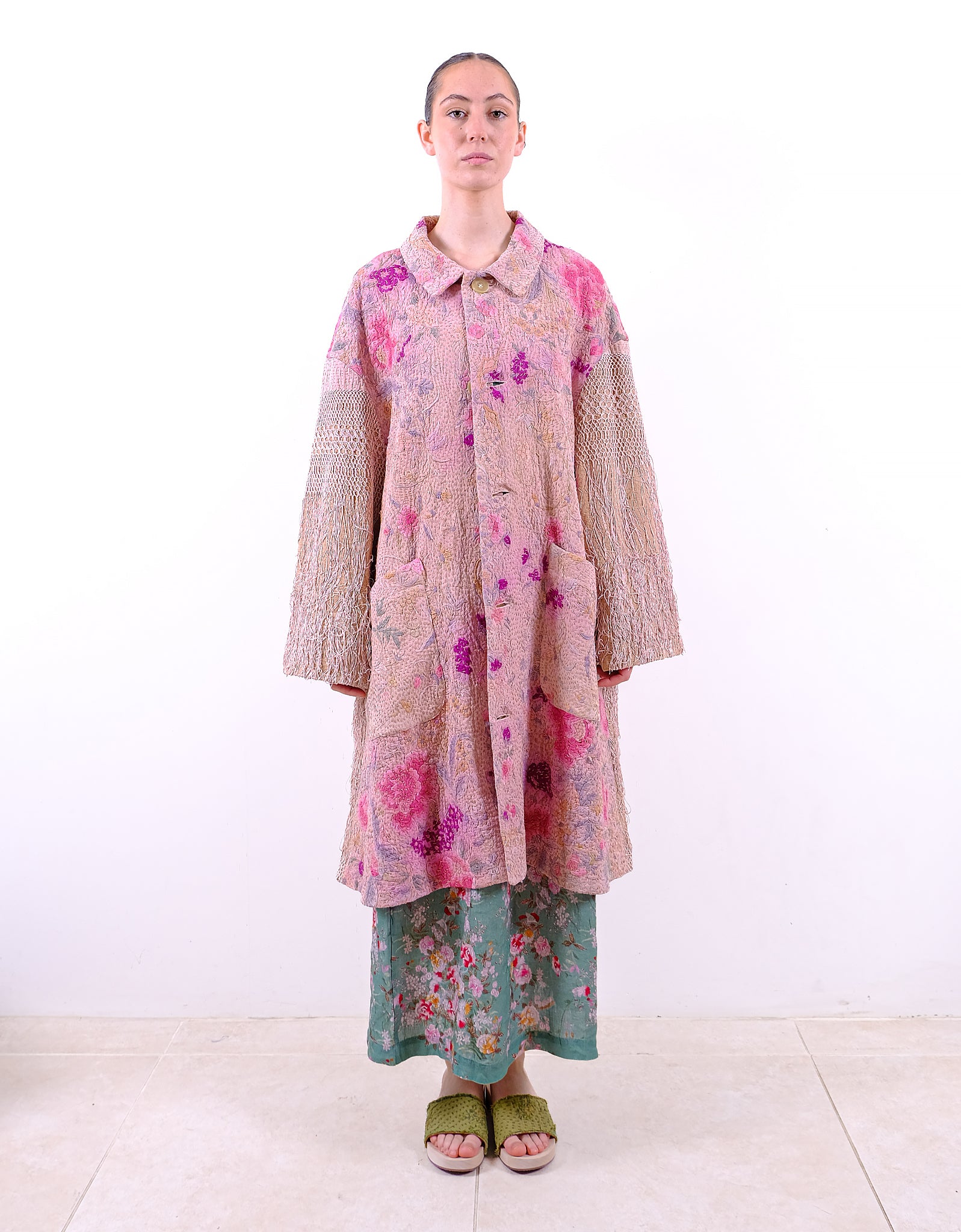 19th Century Silk Georgina Swing Coat