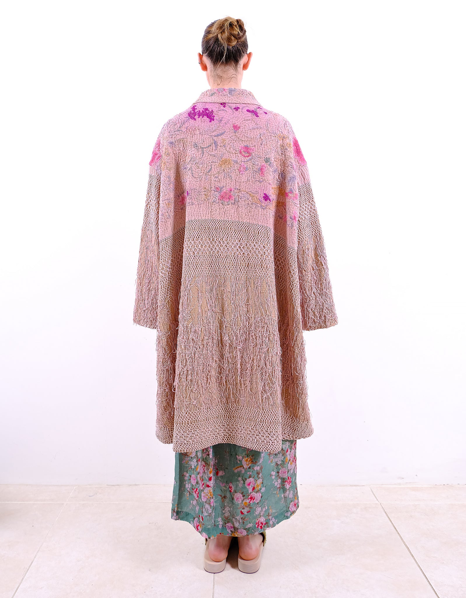 19th Century Silk Georgina Swing Coat