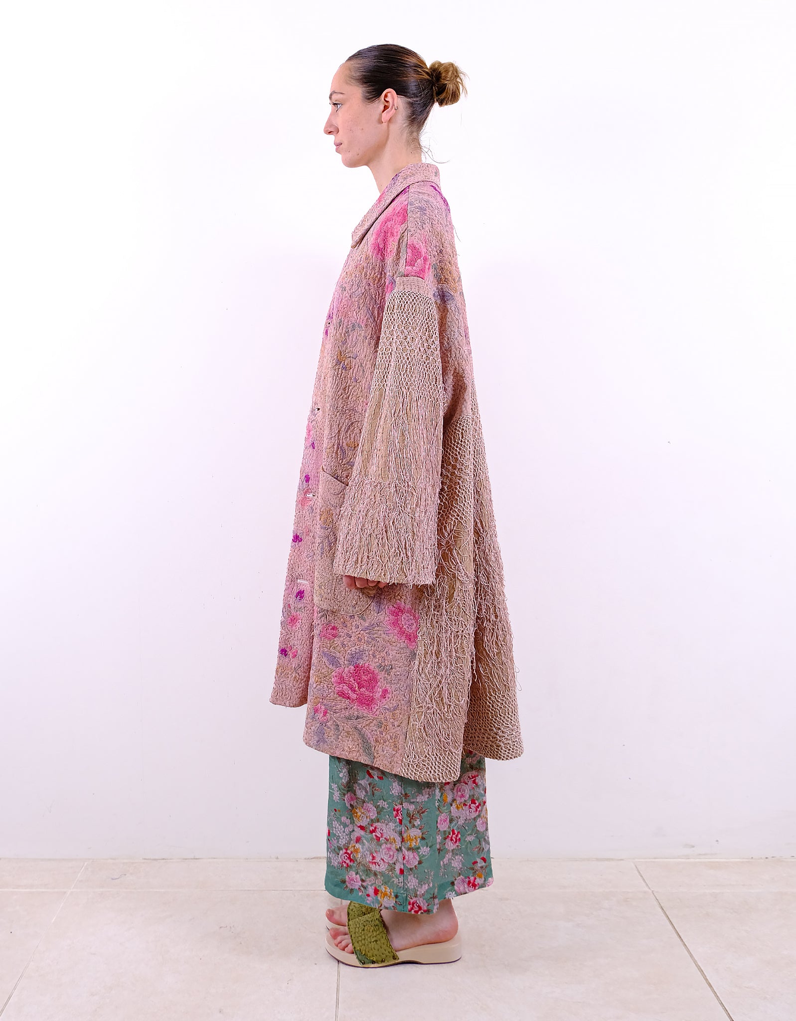 19th Century Silk Georgina Swing Coat