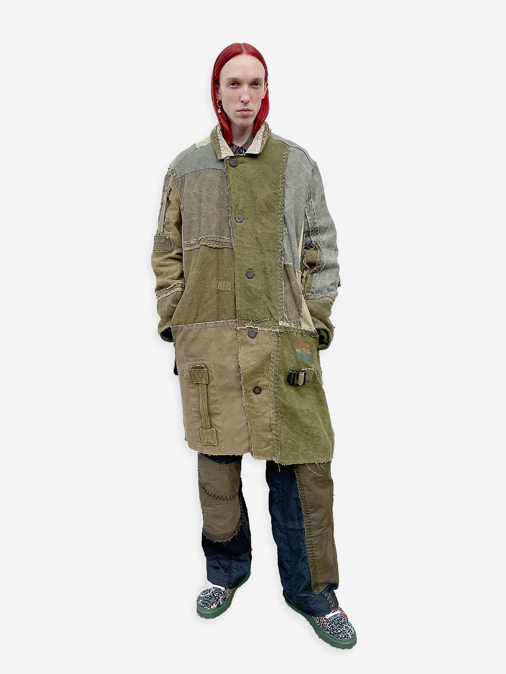 Vintage Military Canvas Rufus Coat