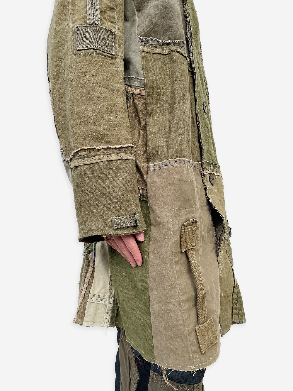 Vintage Military Canvas Rufus Coat