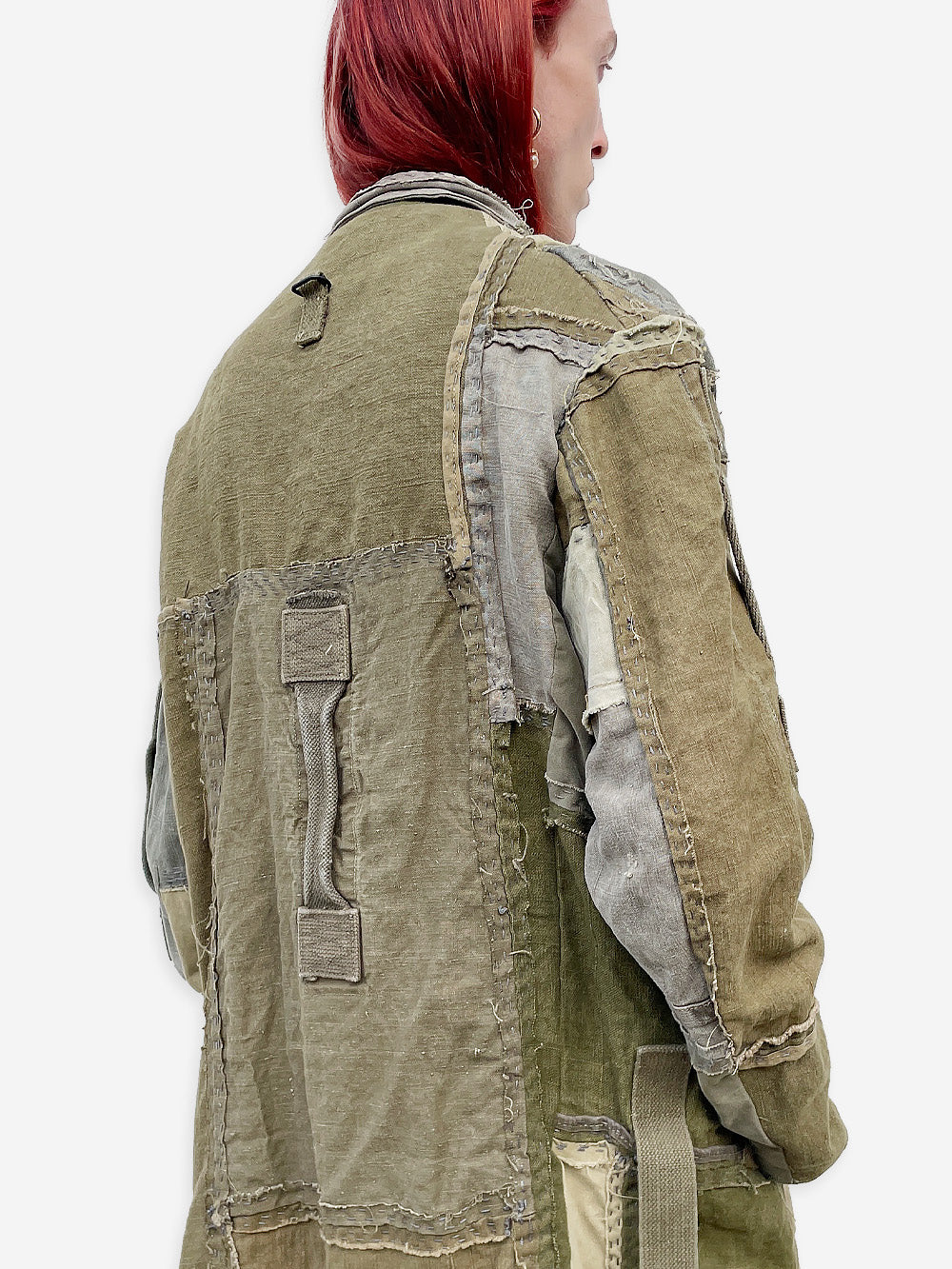 By Walid バイワリッド　アンティークシルクCLASSIC JACKET by Walid Hand made in London.