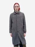 Vintage Military Linen Cedric Coat