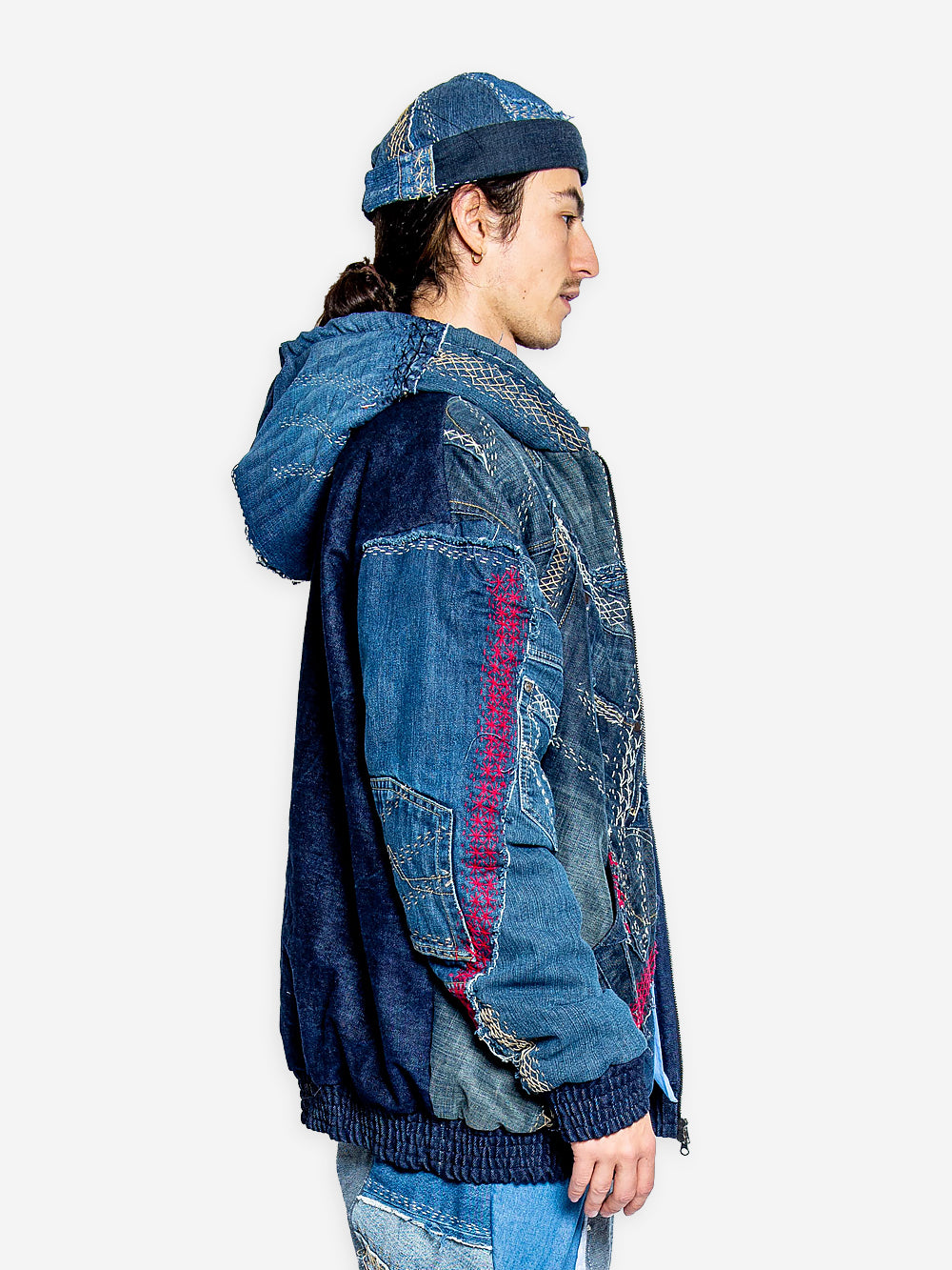 Vintage Denim Re-Patch Hayden Hoodie