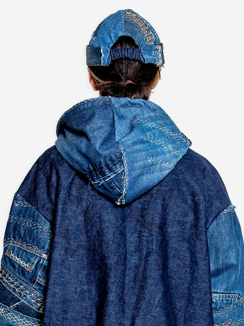 Vintage Denim Re-Patch Hayden Hoodie