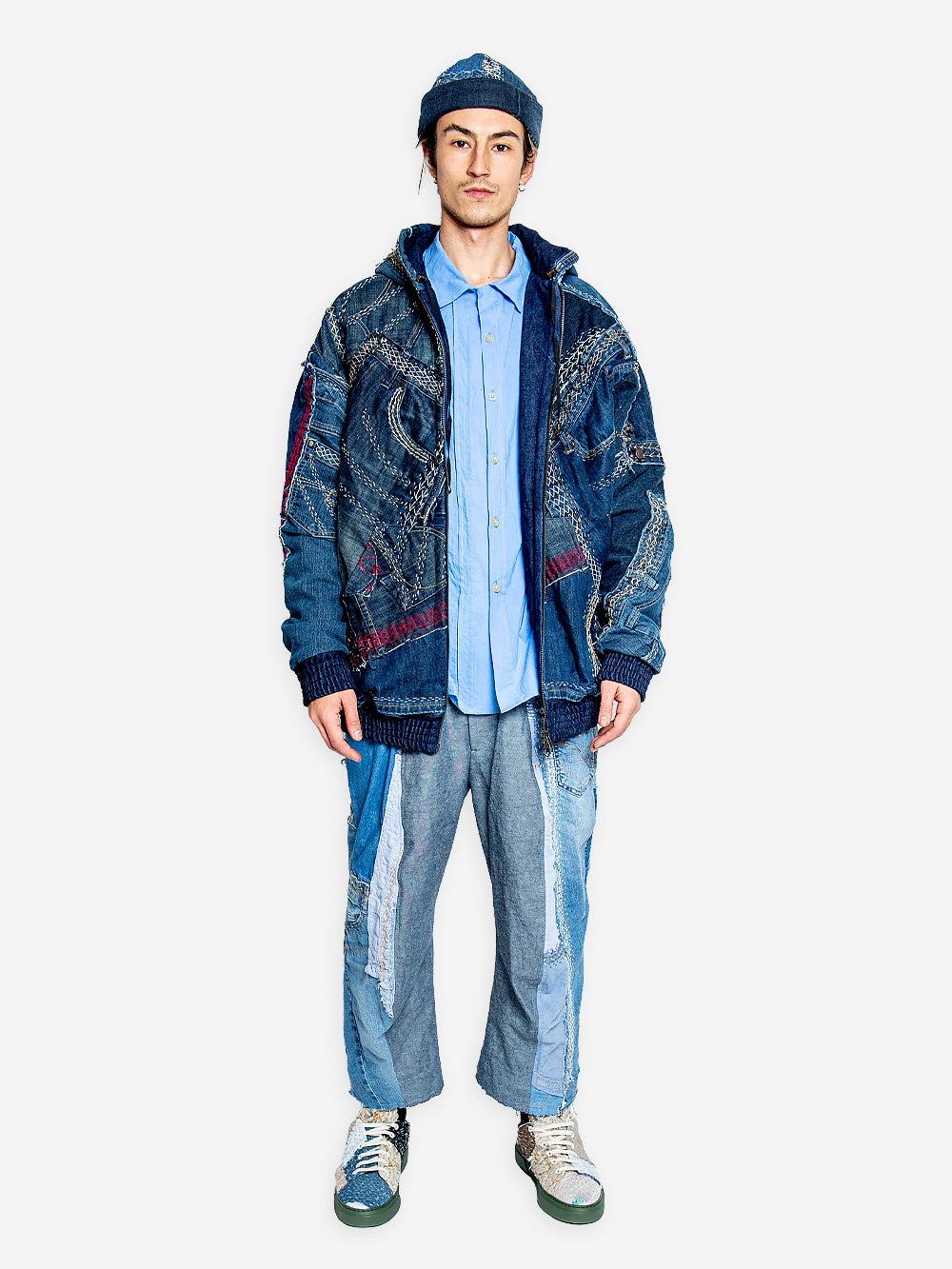 Vintage Denim Re-Patch Hayden Hoodie
