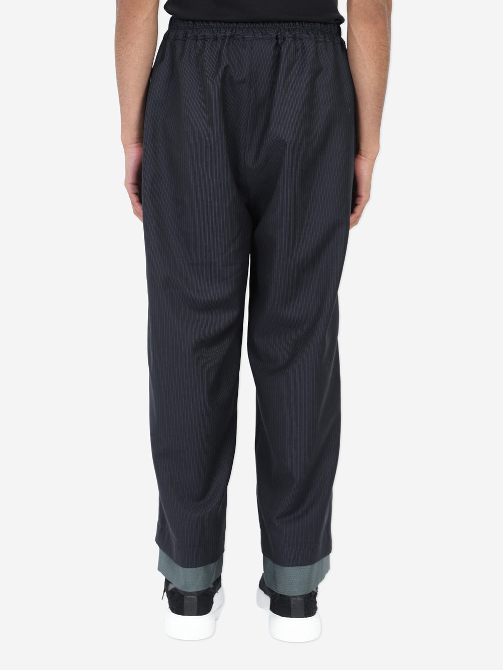 Oshima Tsumugi Kimono Graham Trousers