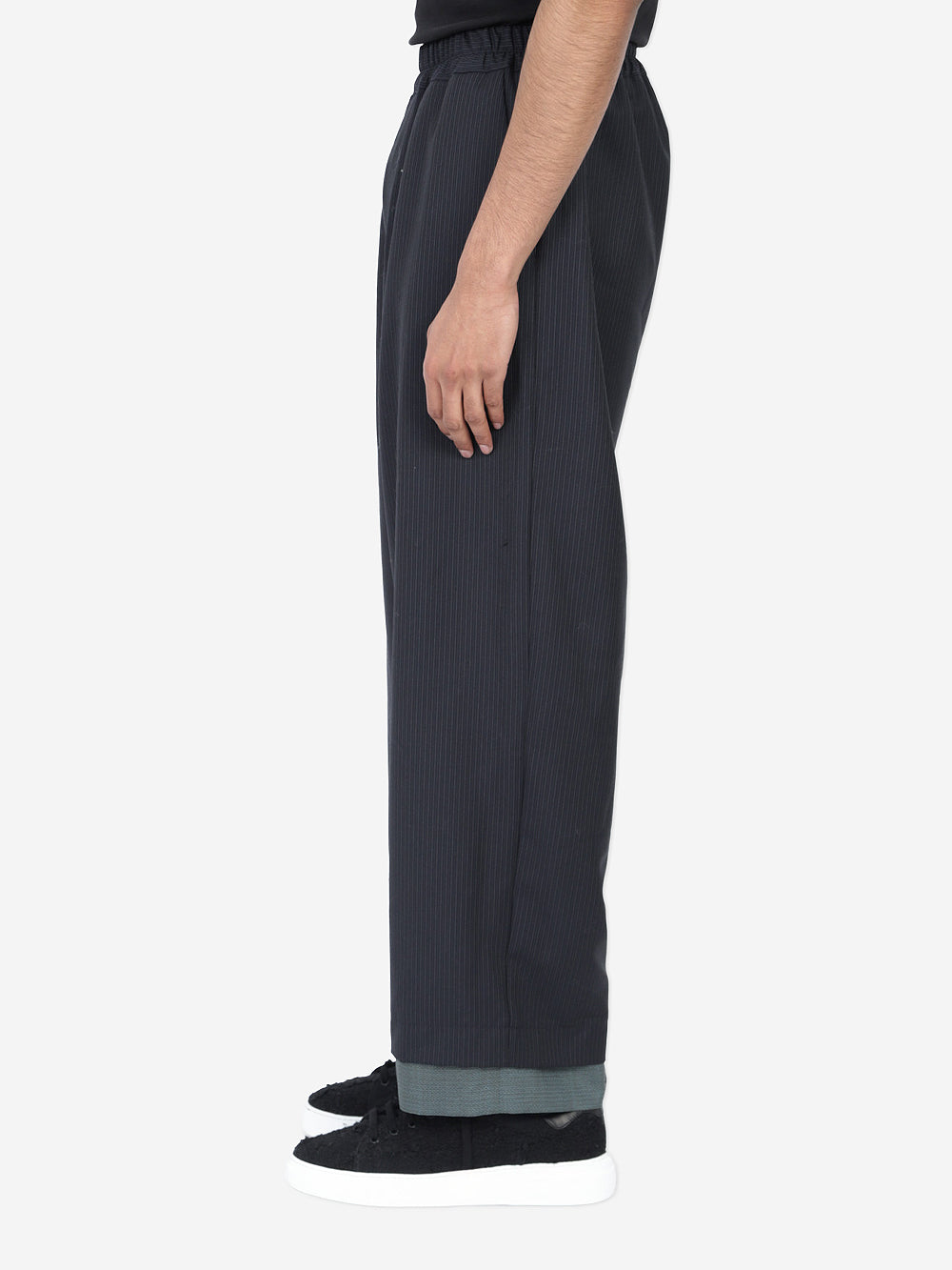 Oshima Tsumugi Kimono Graham Trousers