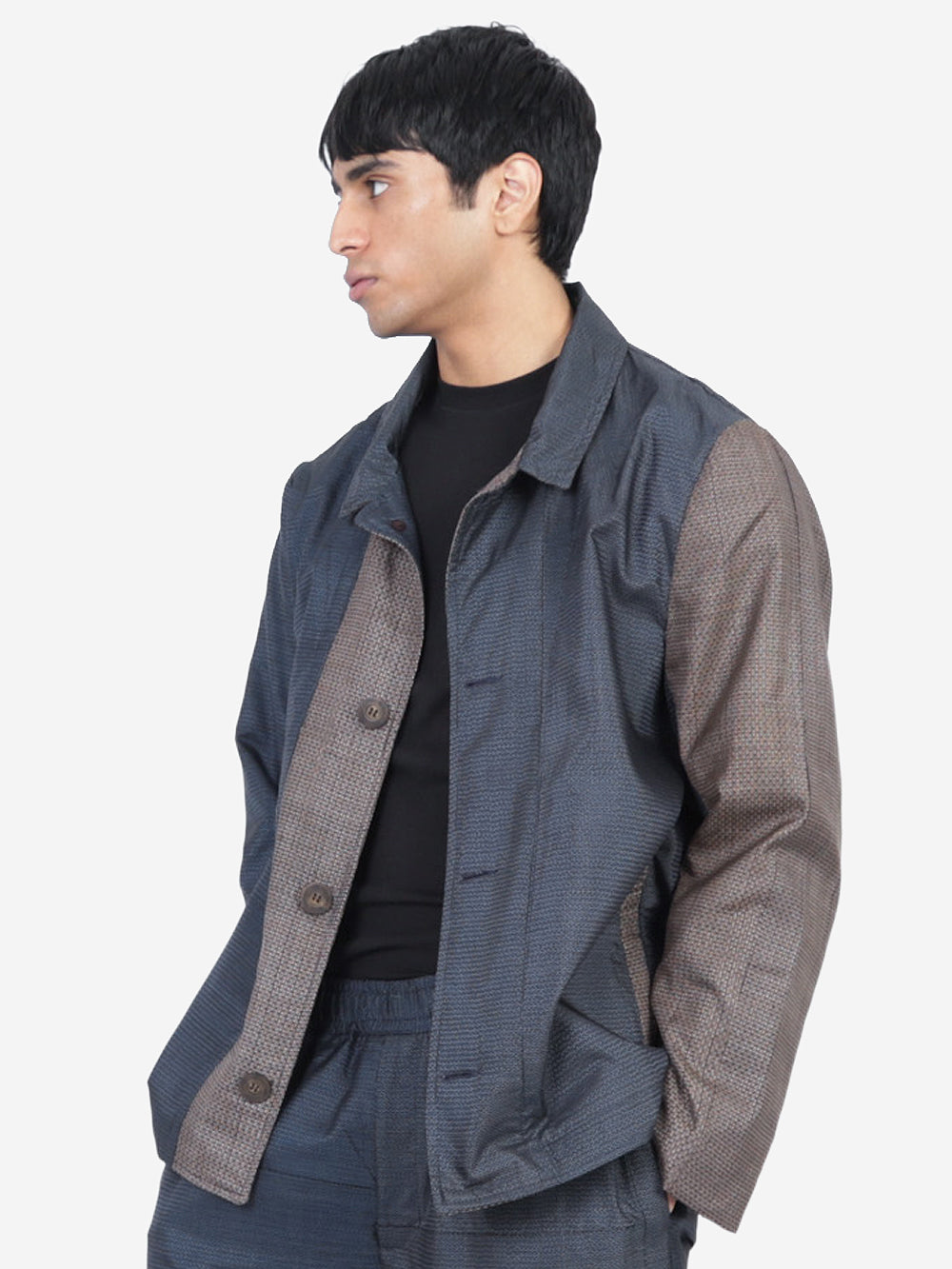 Oshima Tsumugi Kimono Harry Jacket