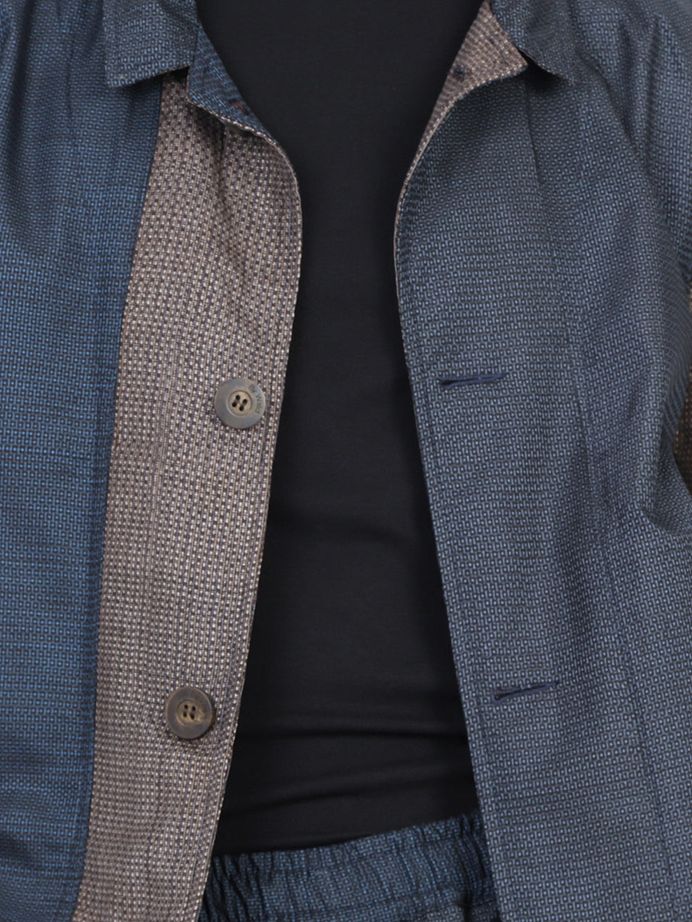 Oshima Tsumugi Kimono Harry Jacket