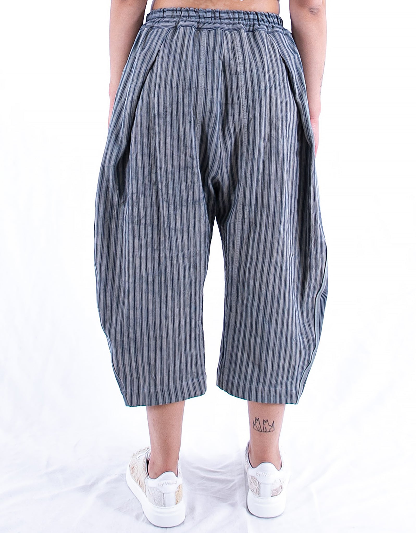 19th Century French Ticking Hitomi Trousers