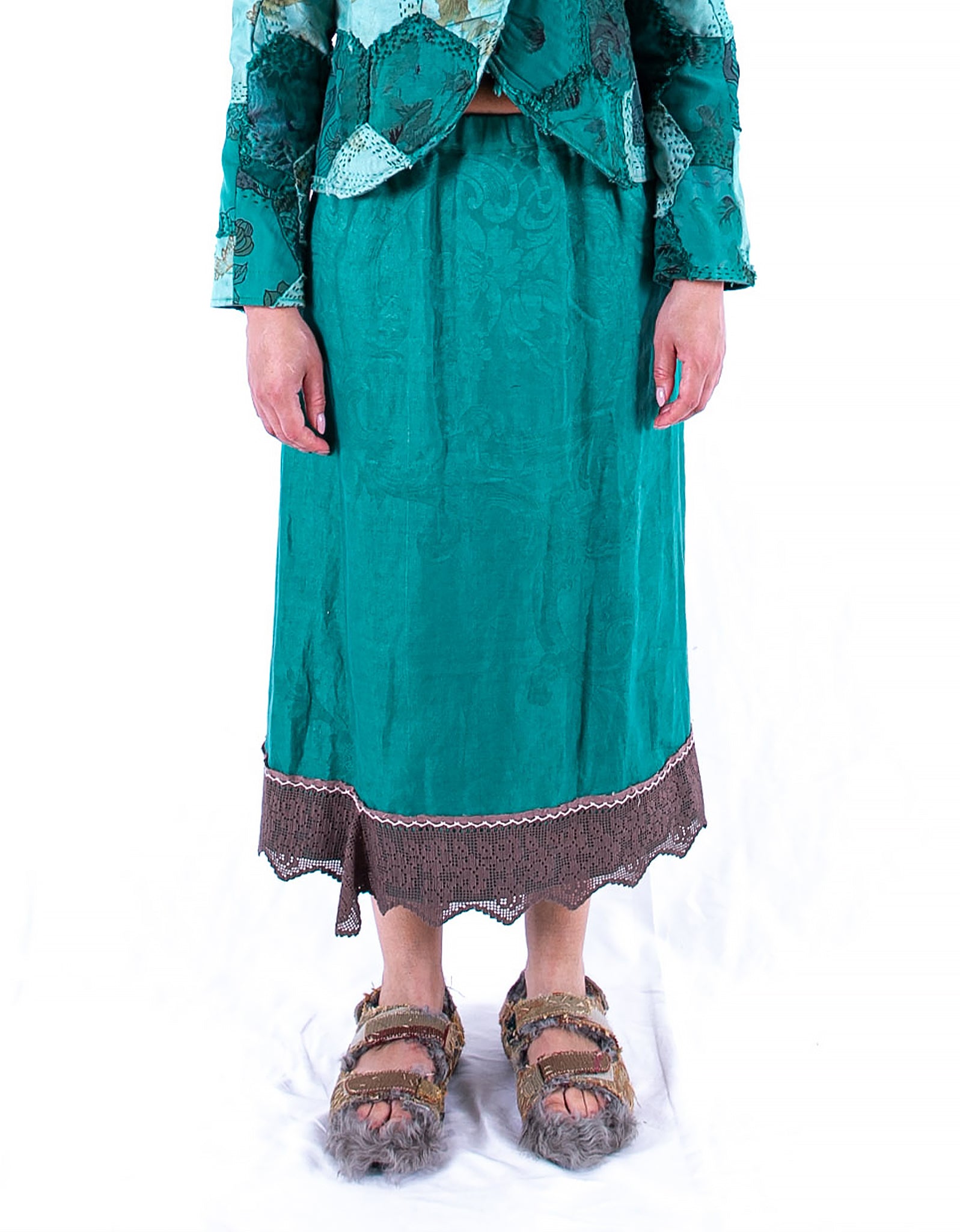 19th Century Damask Izzy Skirt