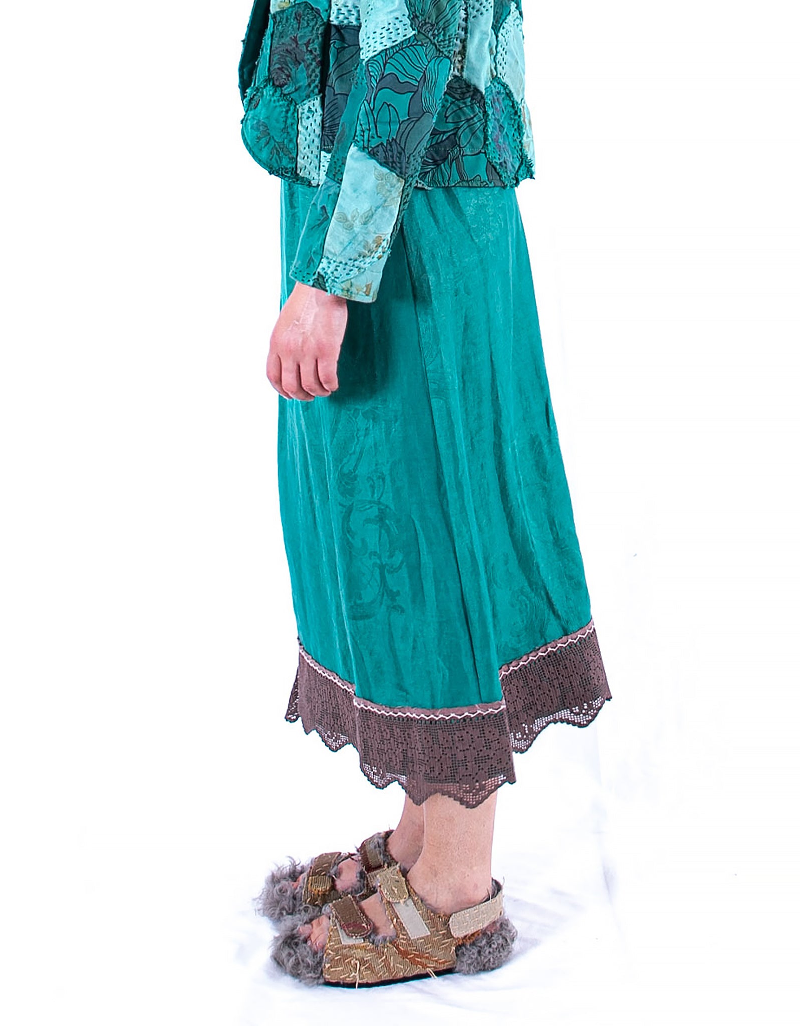 19th Century Damask Izzy Skirt