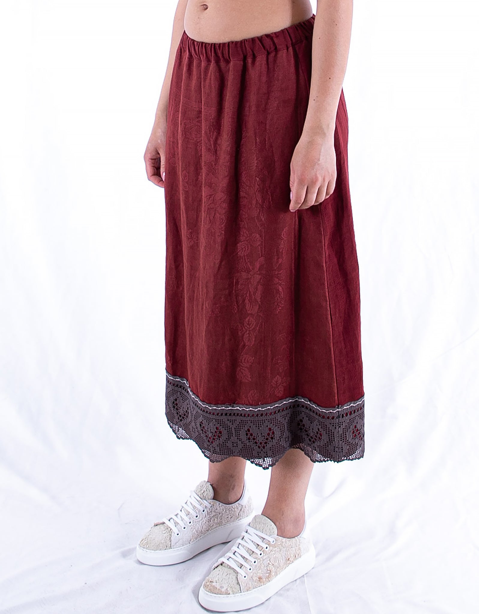 19th Century Damask Izzy Skirt
