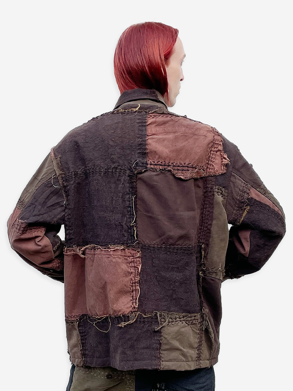 Vintage Military Canvas Rain Jacket
