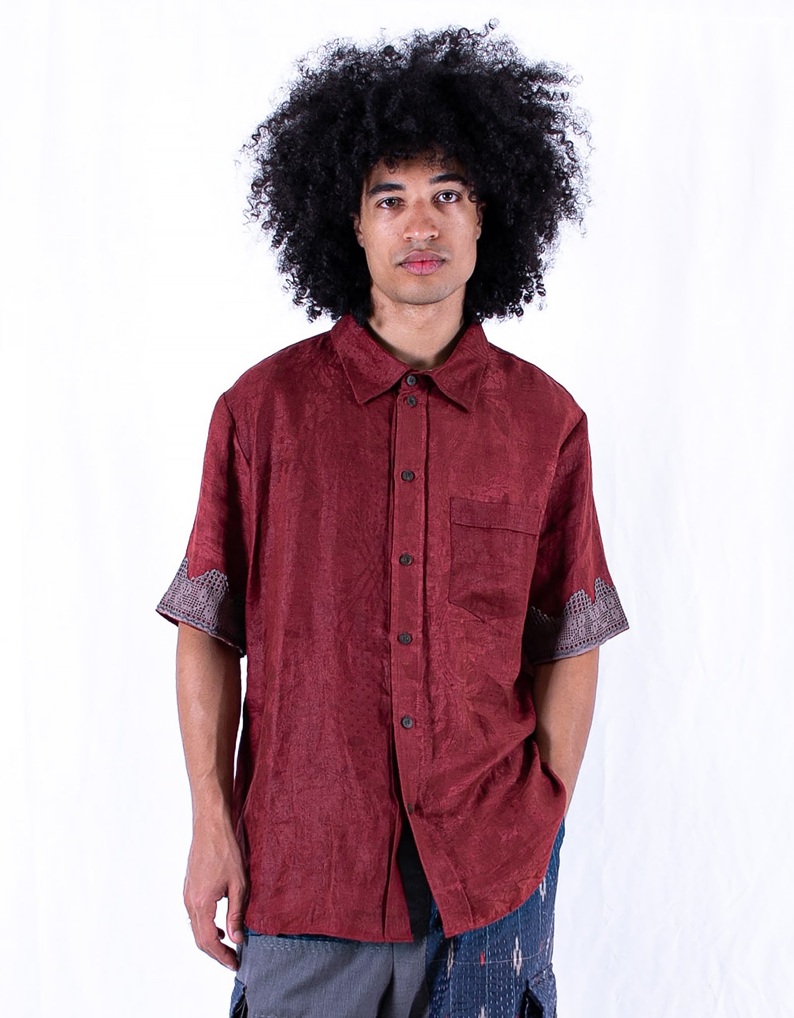 19th Century Damask James Shirt