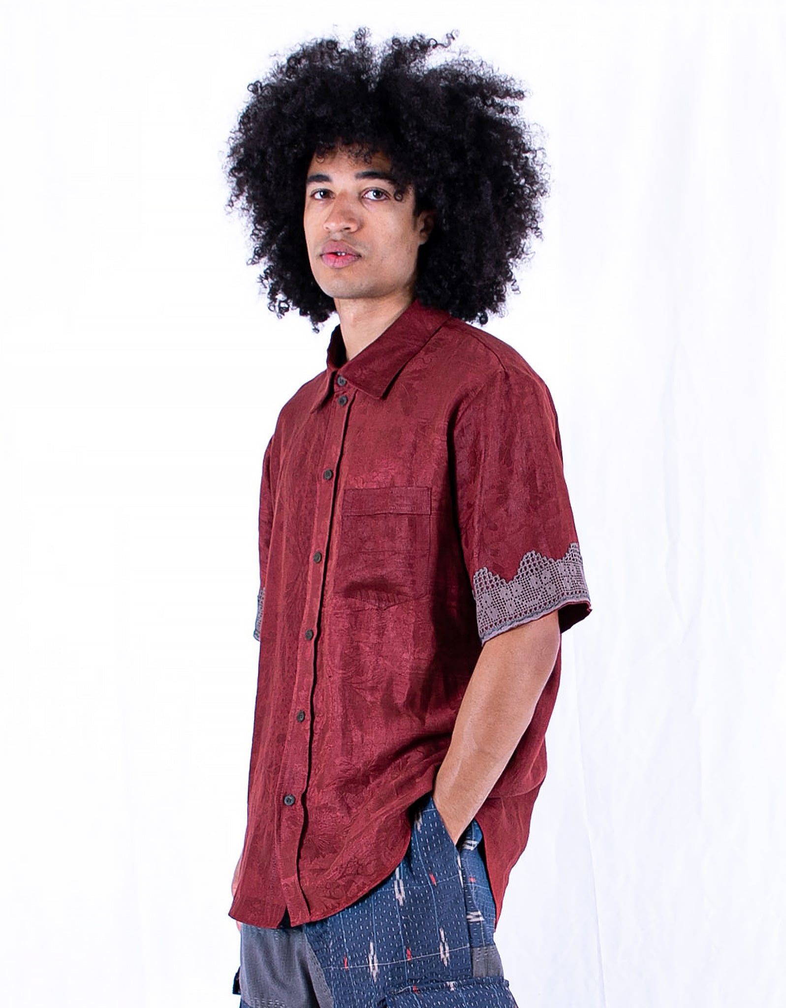 19th Century Damask James Shirt