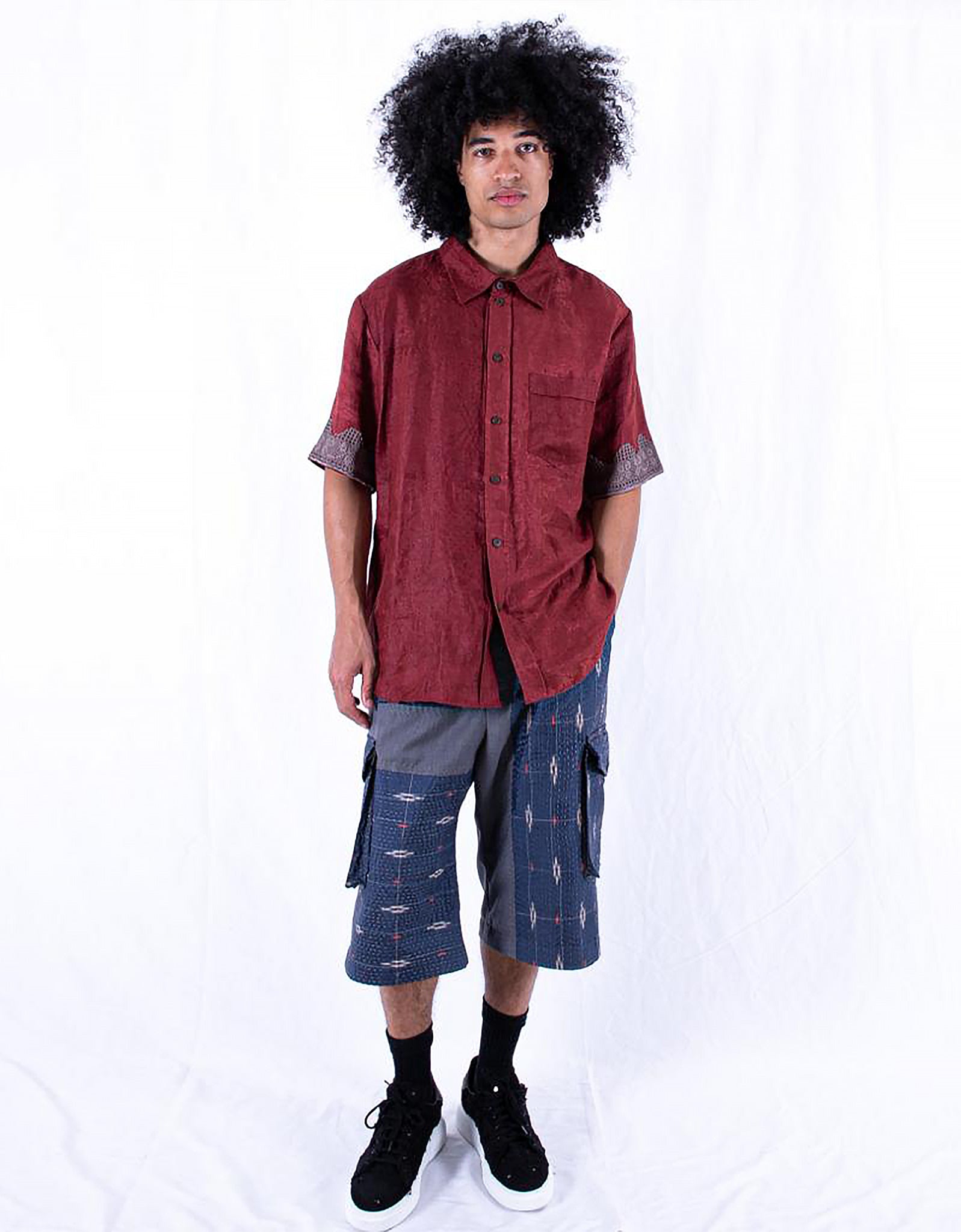 19th Century Damask James Shirt