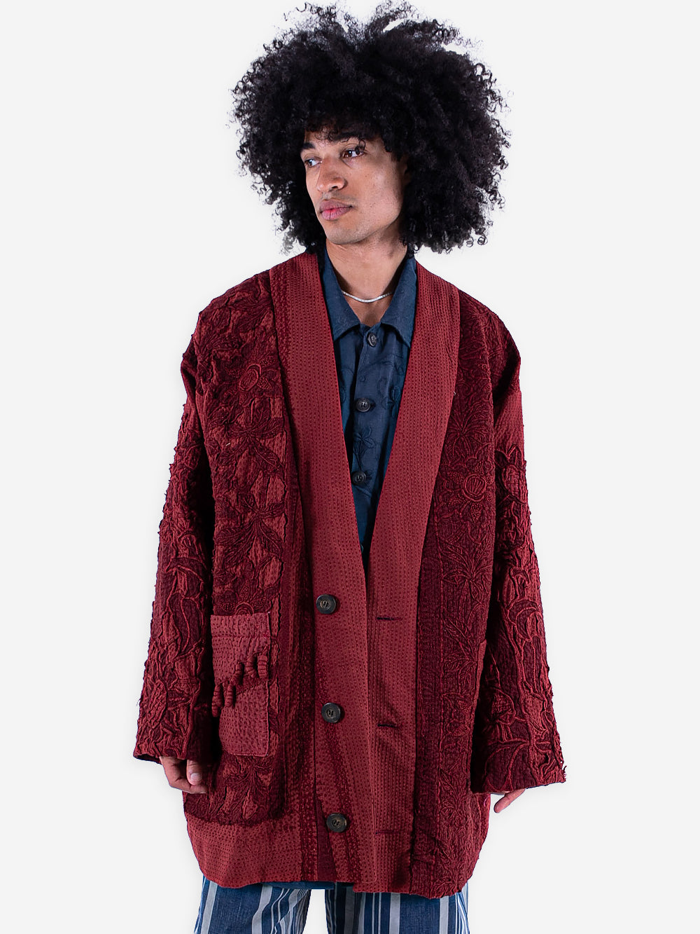 19th Century French Crochet Jean Pierre Cardigan
