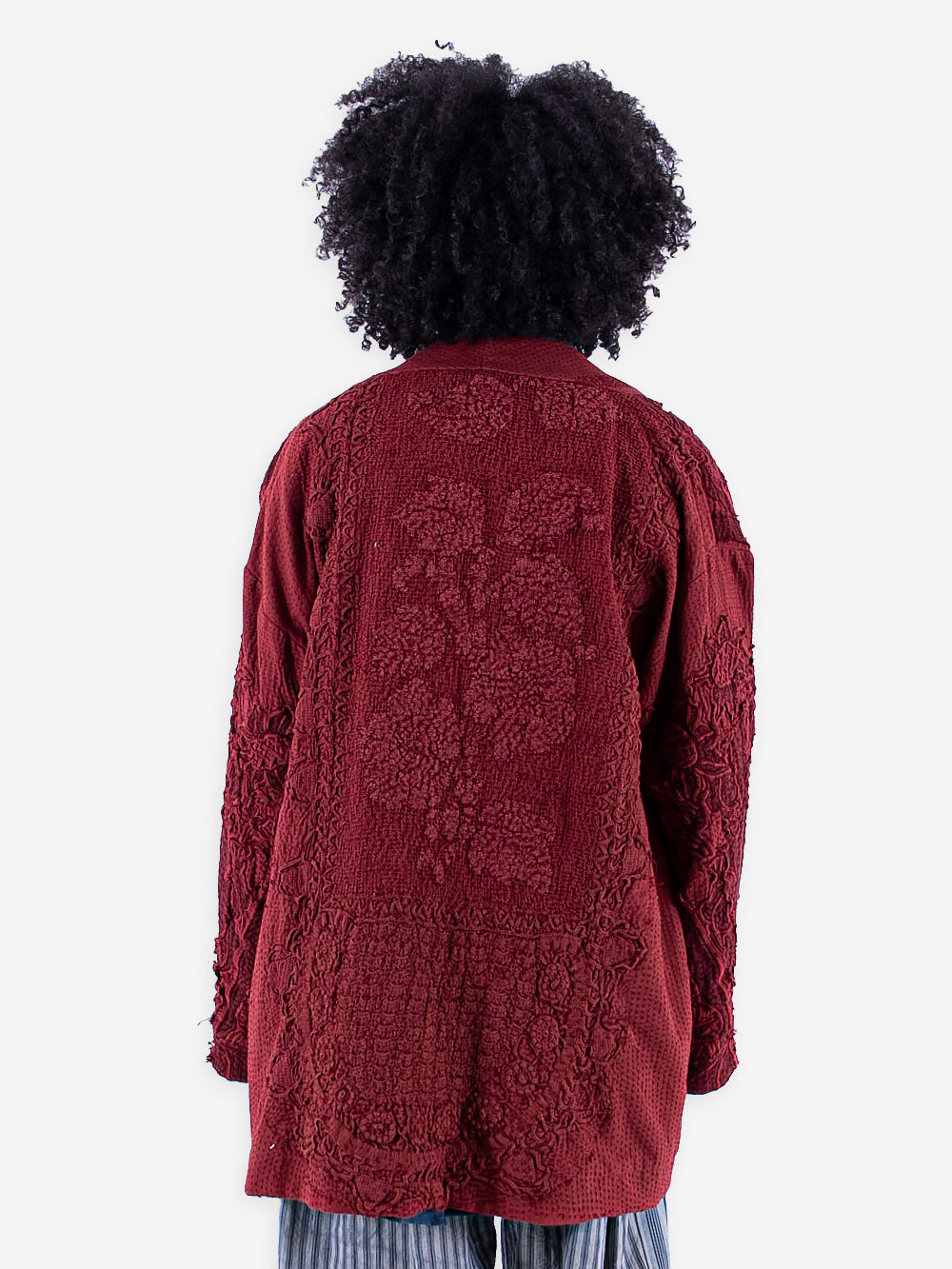 19th Century French Crochet Jean Pierre Cardigan