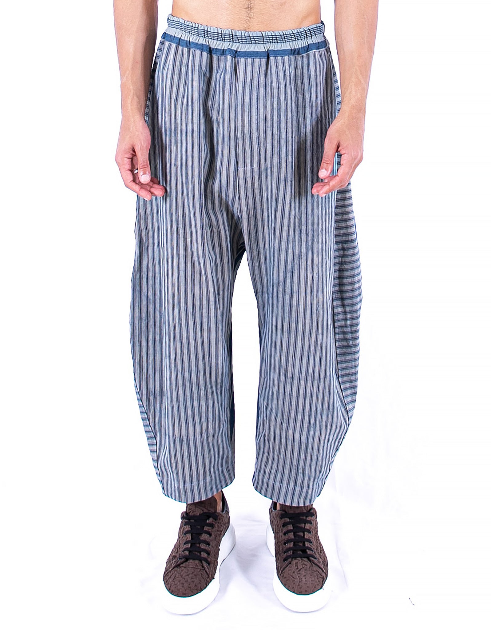 19th Century French Ticking Joel Trousers