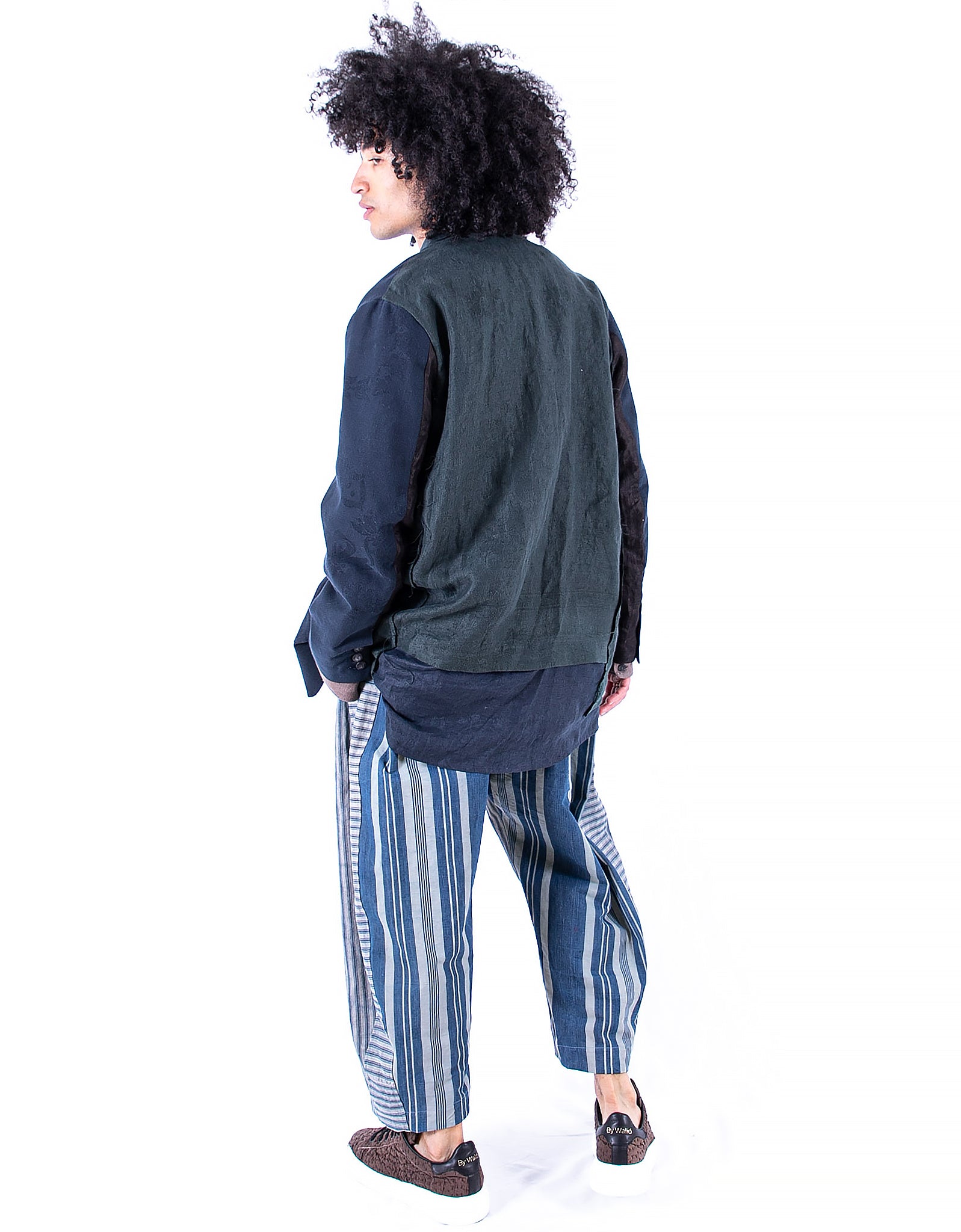 19th Century French Ticking Joel Trousers