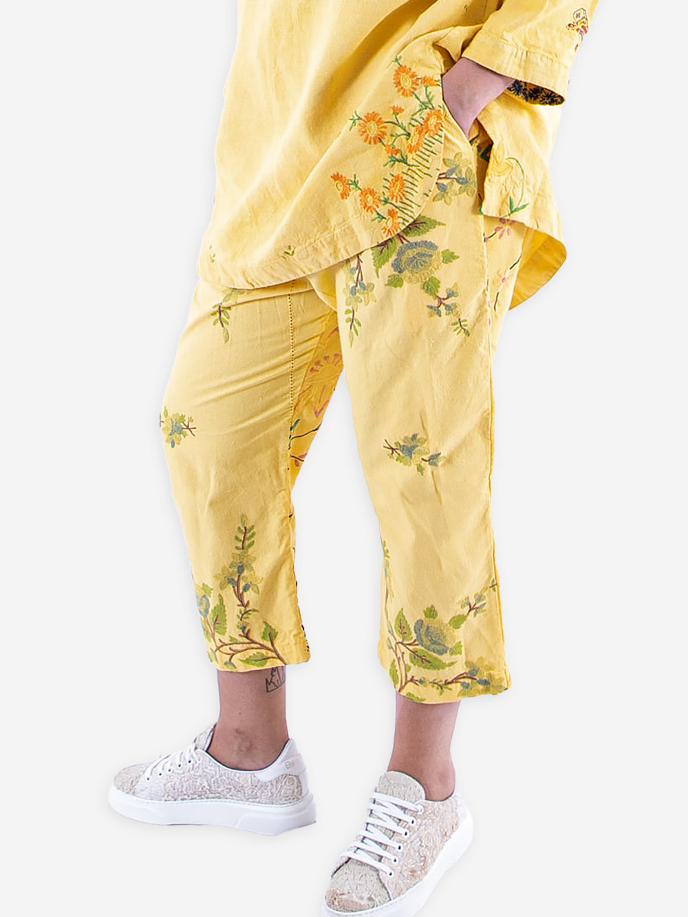 19th Century Chinese Embroidered Juan Trousers