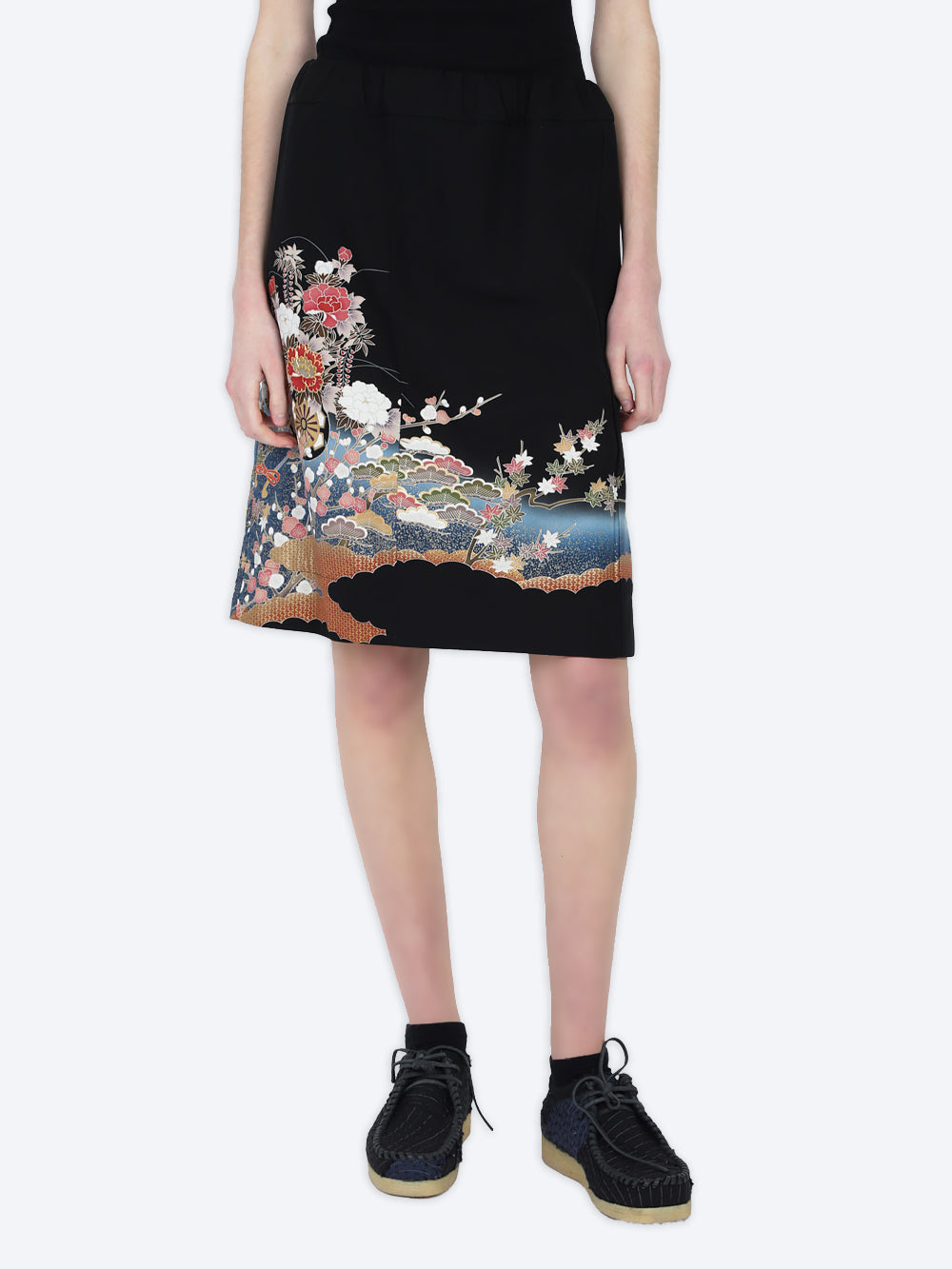 Tomesode Silk Kimono Eden Skirt