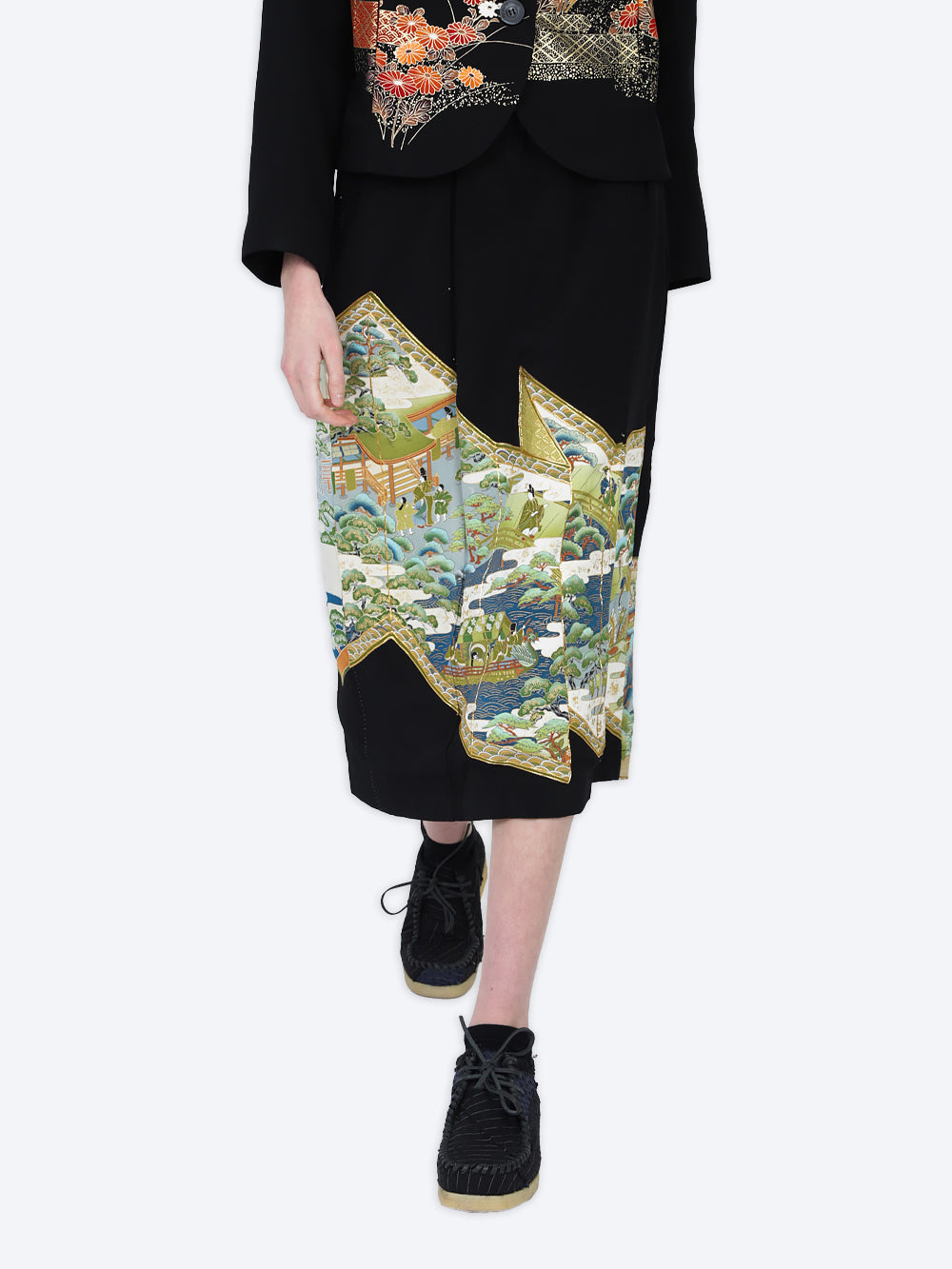 Tomesode Silk Kimono Izzy Skirt