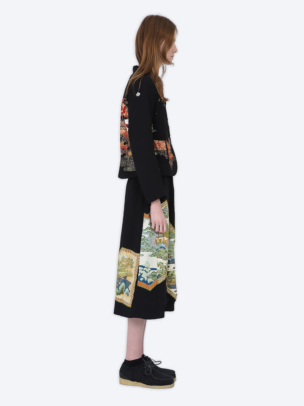 Tomesode Silk Kimono Izzy Skirt