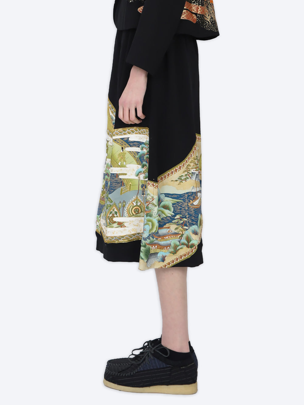 Tomesode Silk Kimono Izzy Skirt
